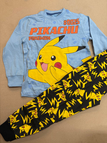 PIKACHU POKÉMON -Kids Full Sleeve Set
