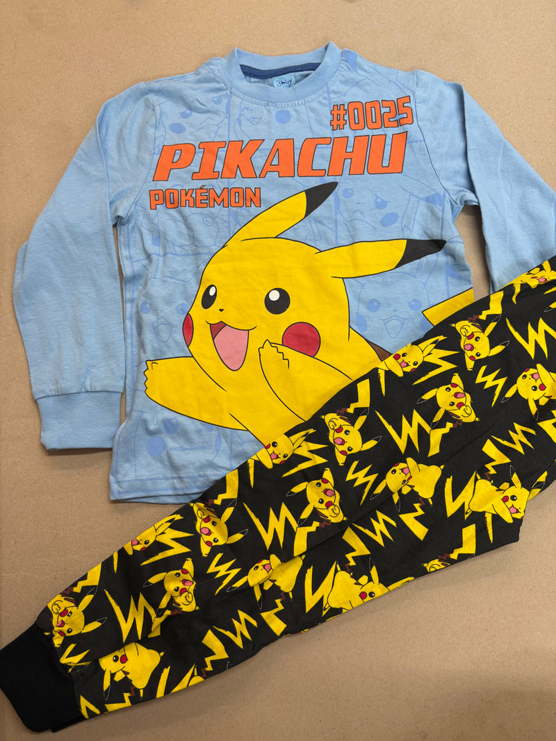 PIKACHU POKÉMON -Kids Full Sleeve Set