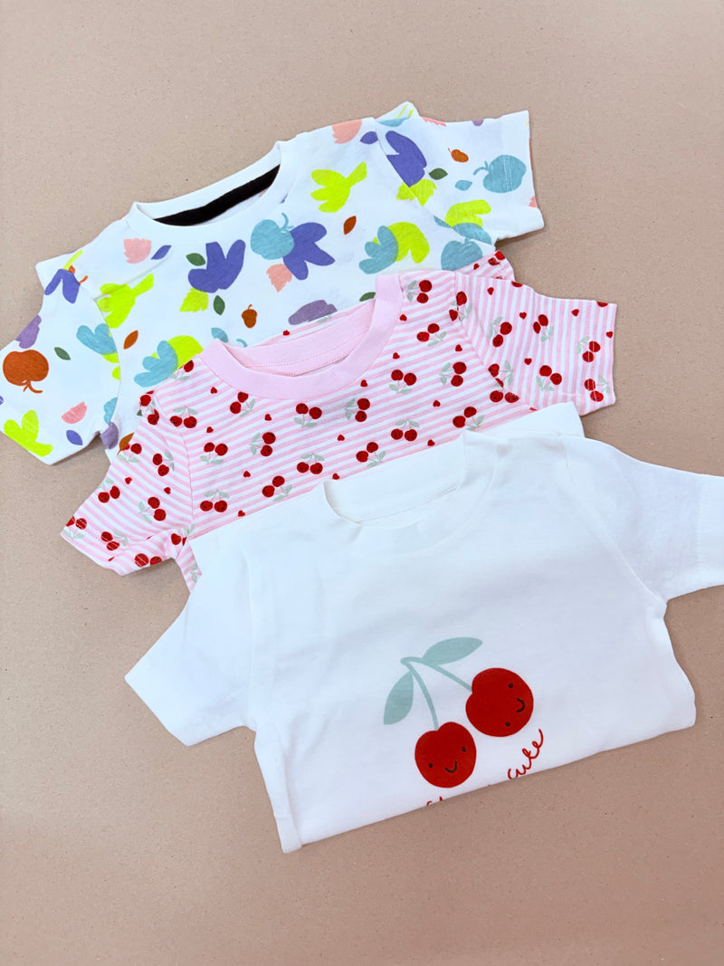 Baby half Sleeve T-Shirt 3 pcs Combo