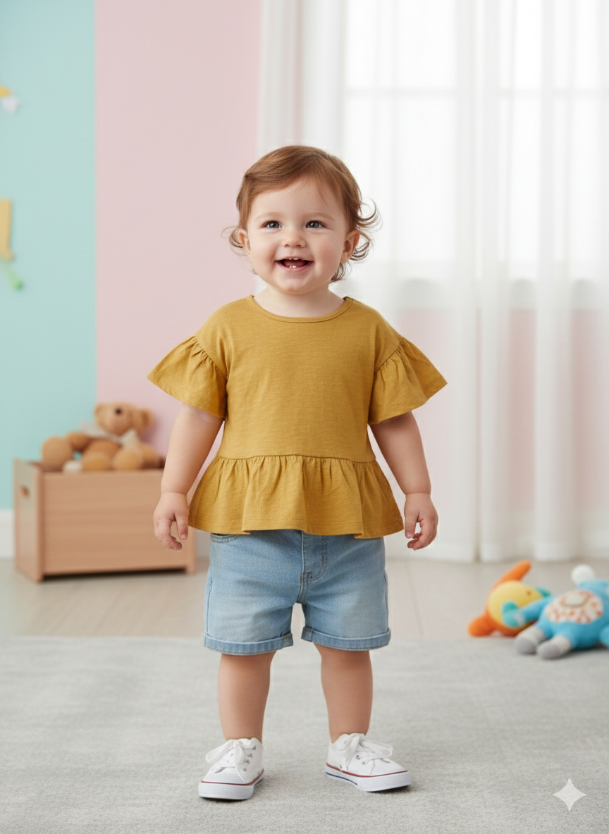 Sandle - baby half sleeve  top