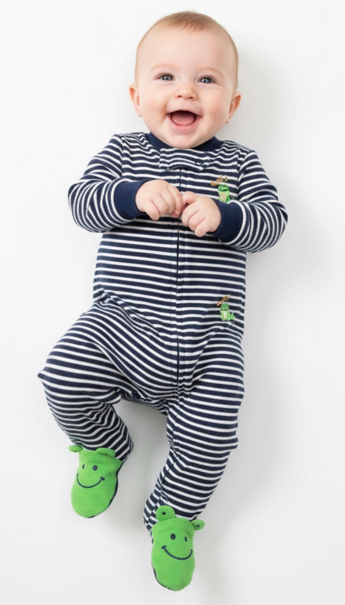 Navy frog - Baby Jumpsuit High Quality