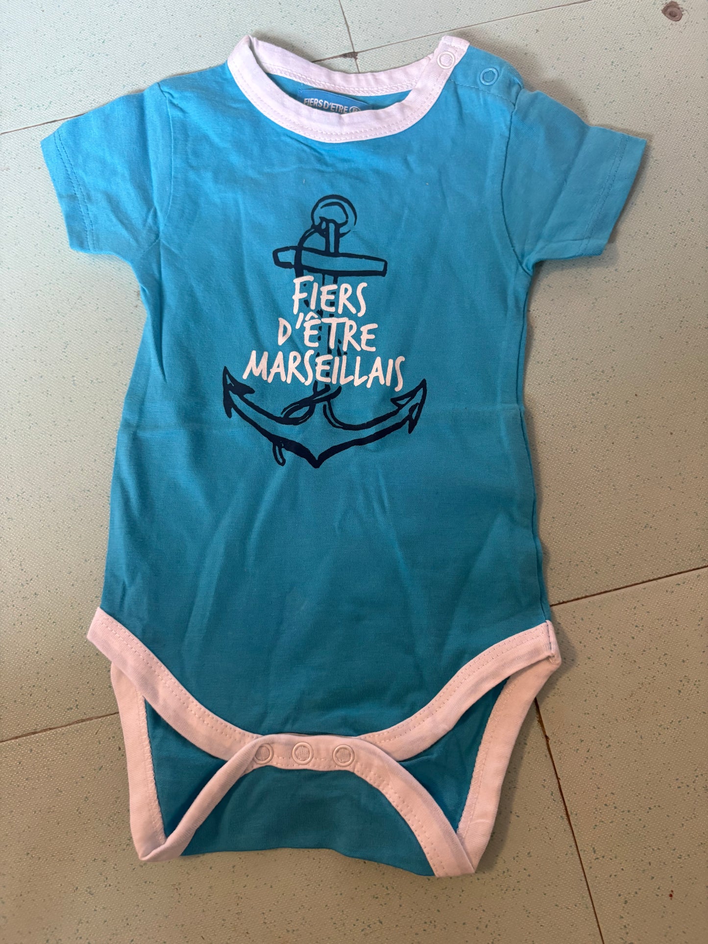 FIERS DETRE MARSEILLAIS- Baby Romper