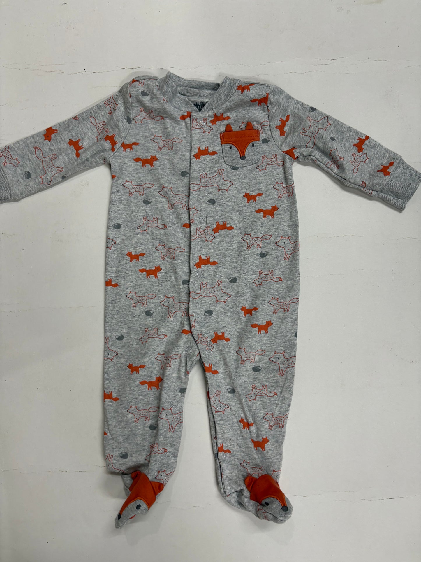 Grey Fog with shoe- Baby high quality jumpsuit