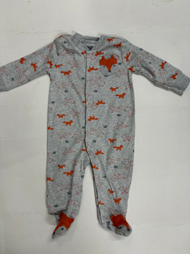 Grey Fog with shoe- Baby high quality jumpsuit
