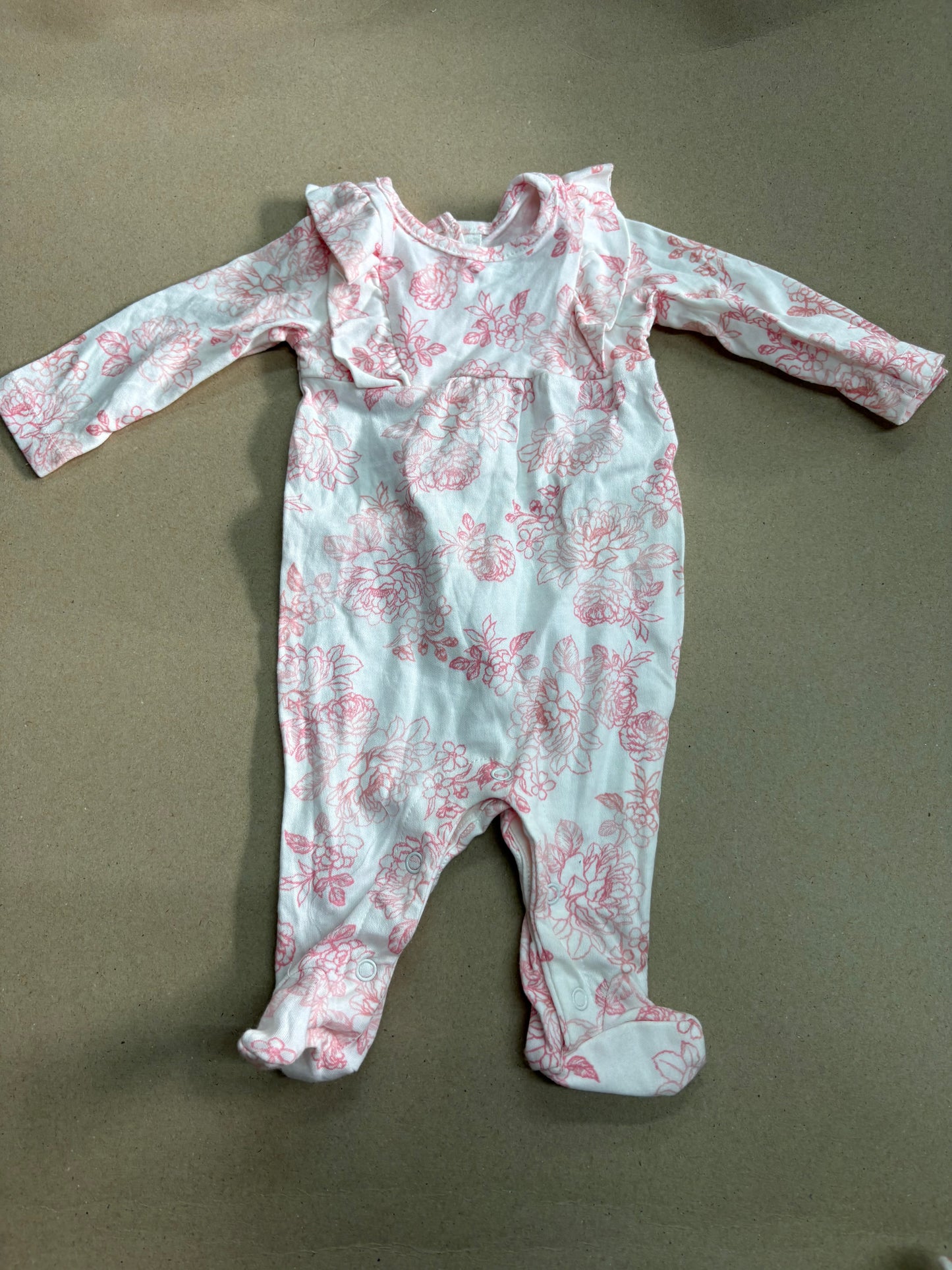Pink leaf 🍂 -Baby High quality jumpsuit