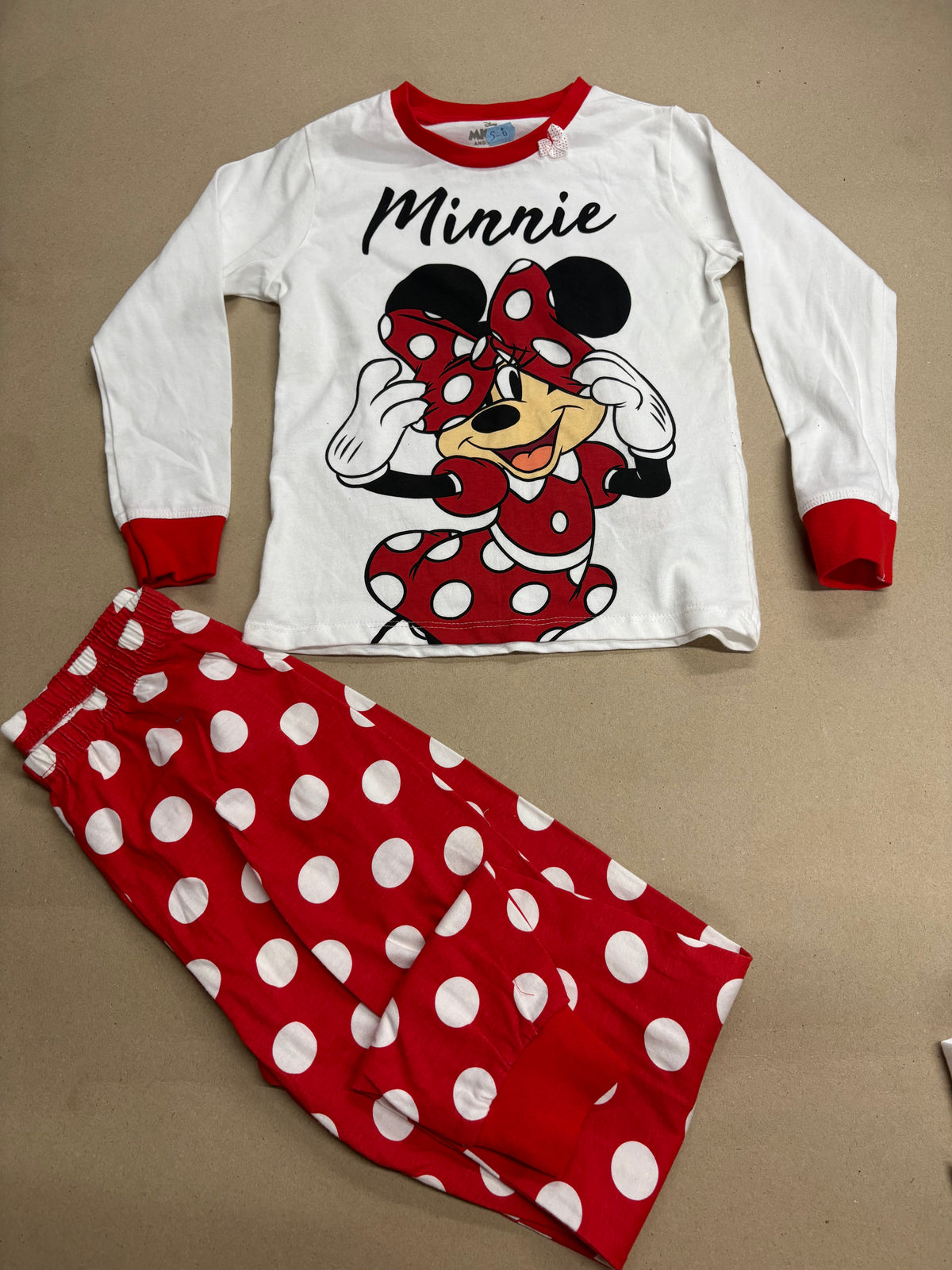 Red Mickey -Kids Full Sleeve Set