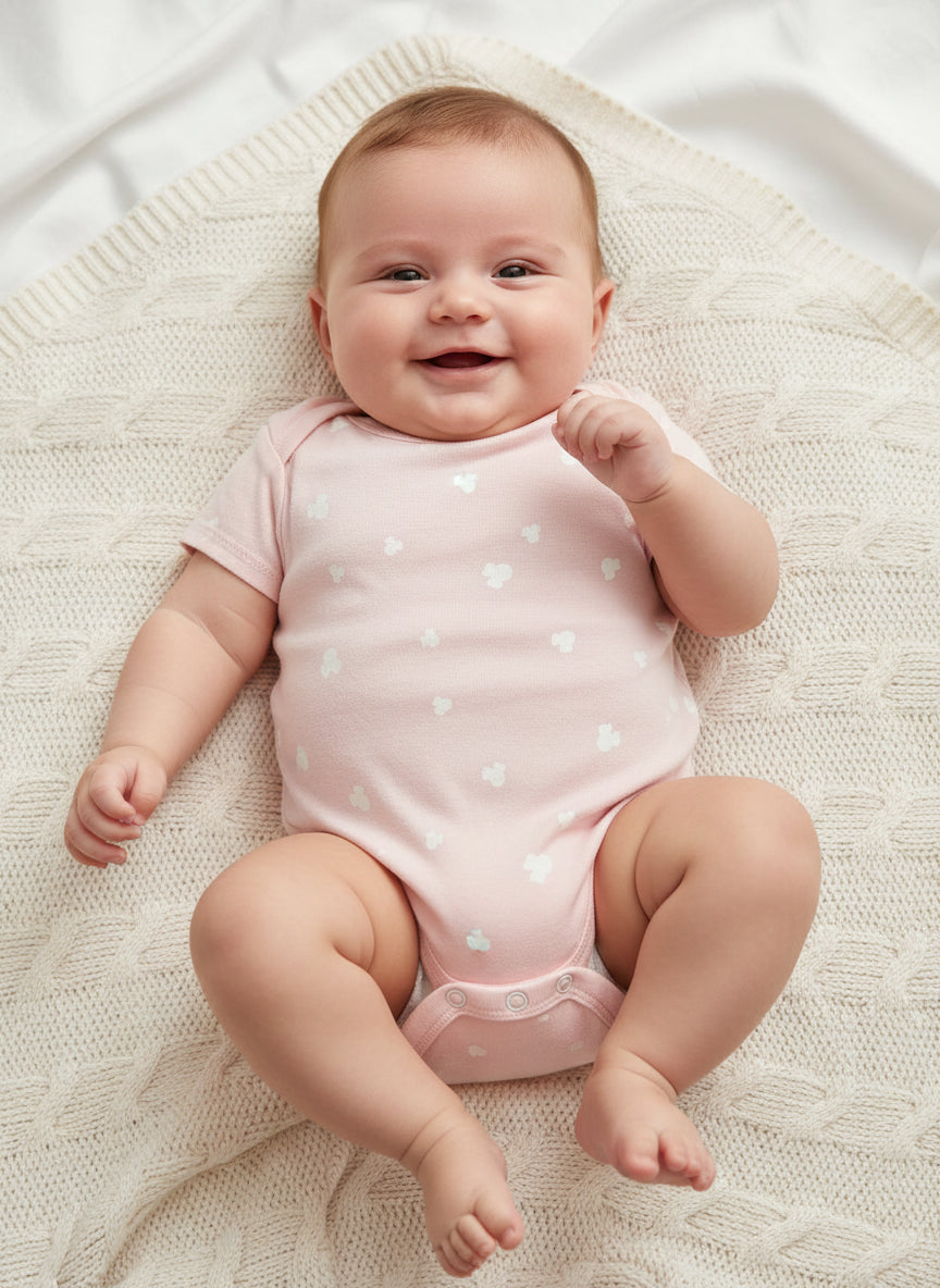 Baby pink Romper