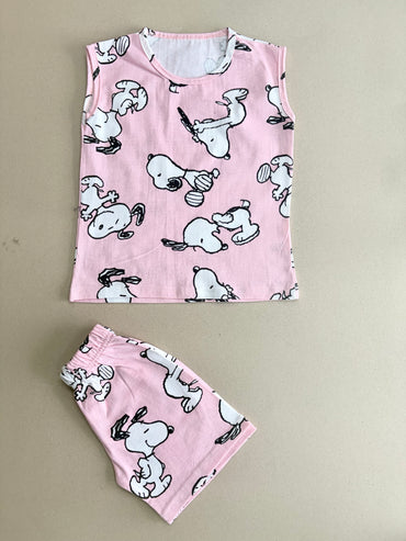 Pink Snoopy character
- Sleeveless co-ords
