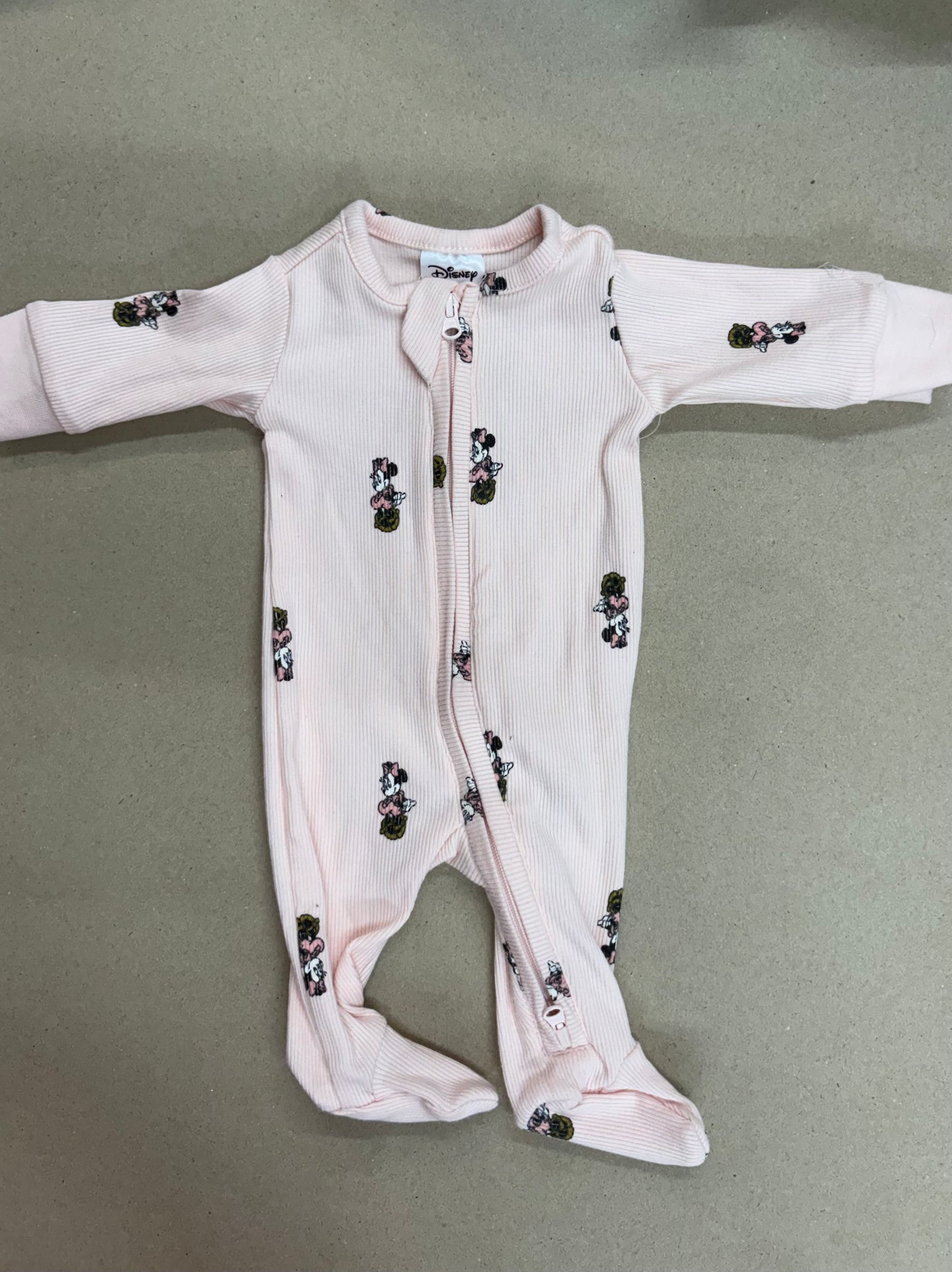 Baby pink  Mickey-Baby full shoes Jumpsuits