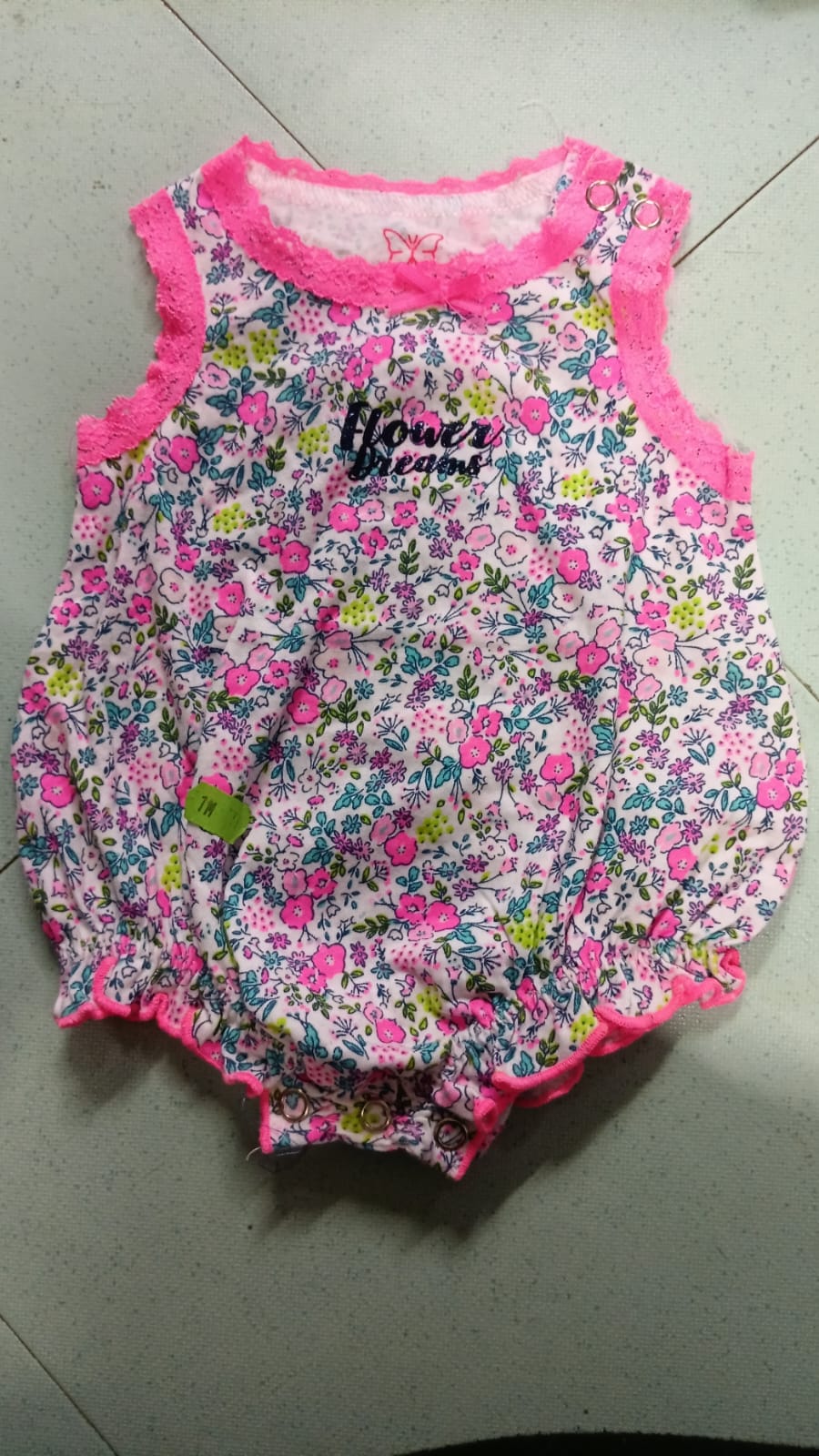 Flower dreams- Baby Romper
