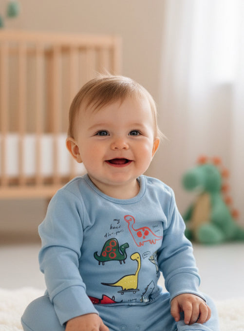 My best dino -Baby Jumpsuits