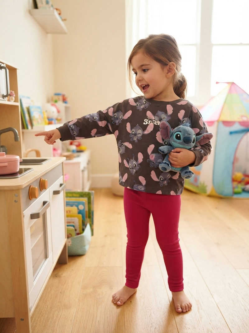 Stitch -Kids Full Sleeve Set