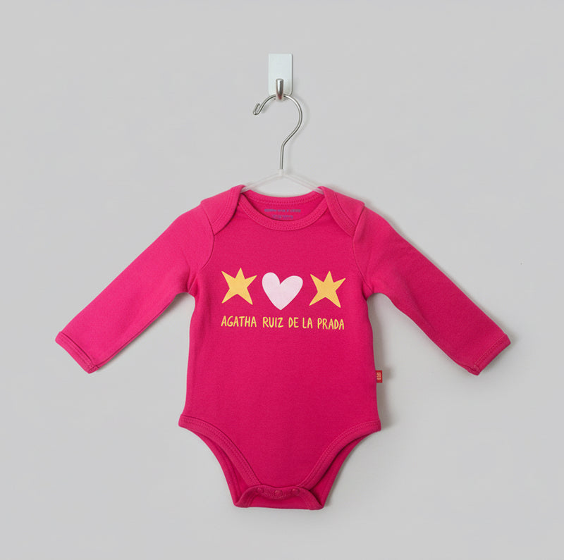 Dark pink- Baby Romper