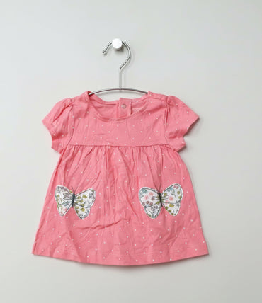 Orange -Baby Sleeve top