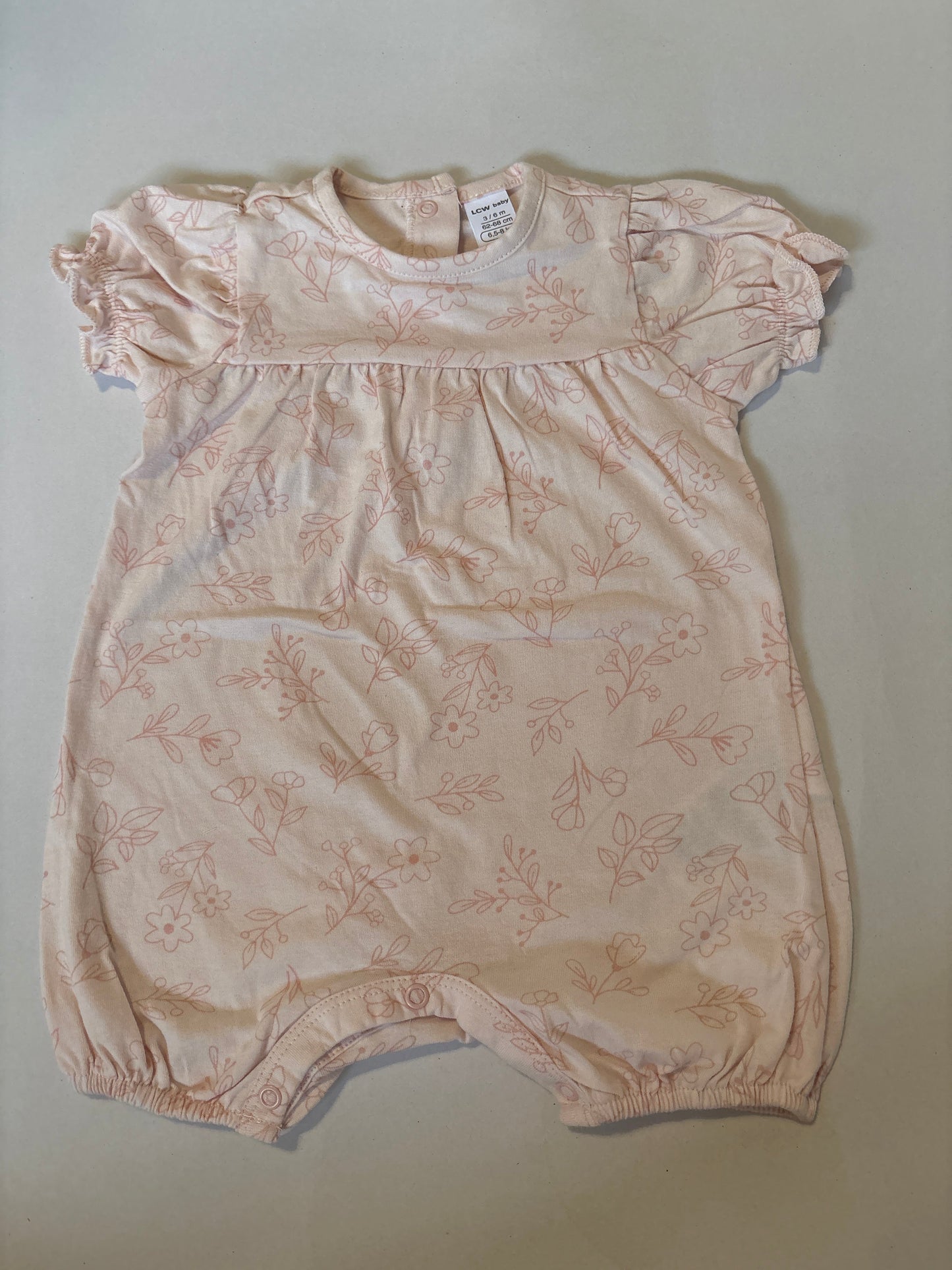 Light pink -Baby half Jumpsuits