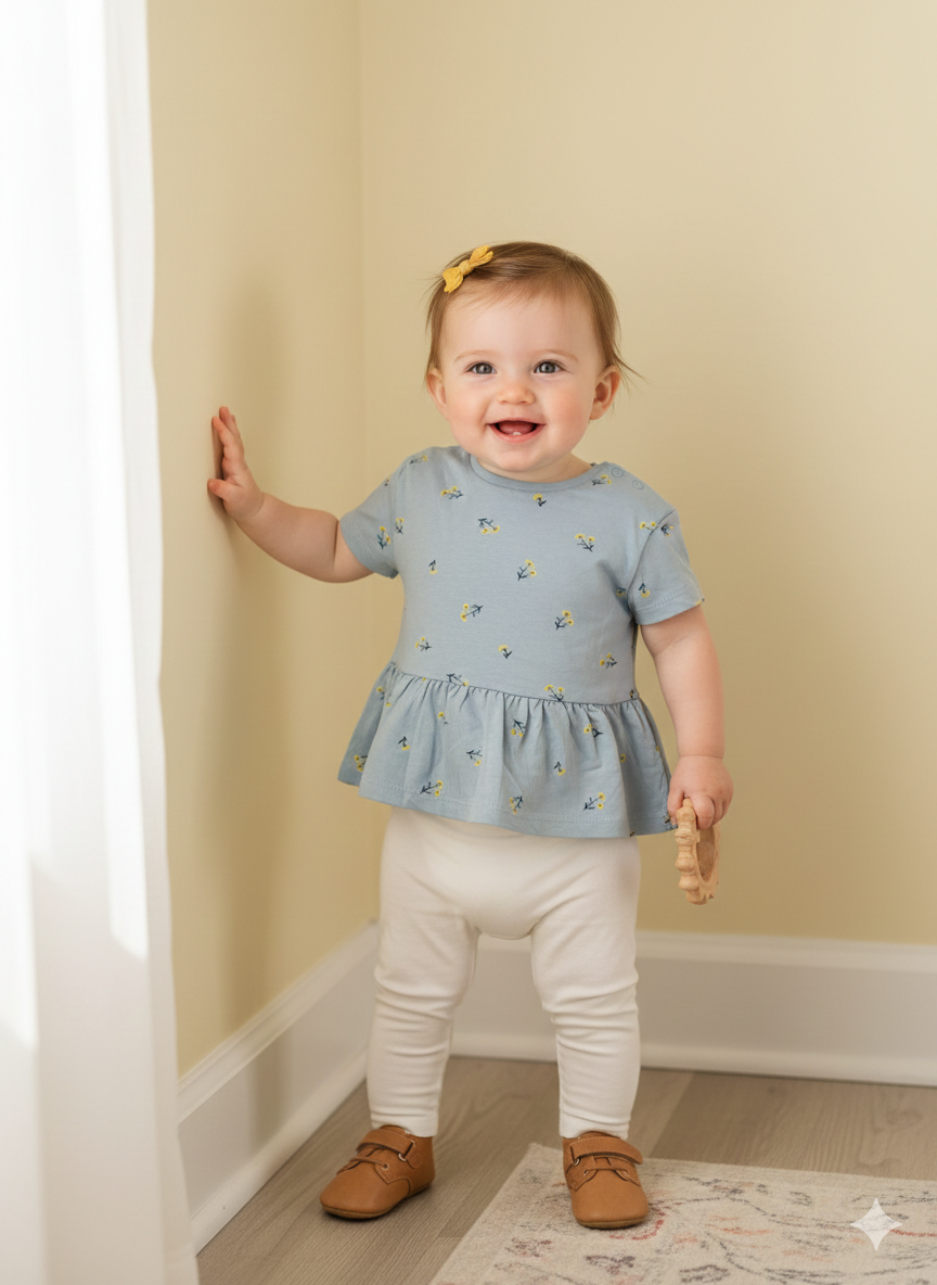 -Baby Half Sleeve Top