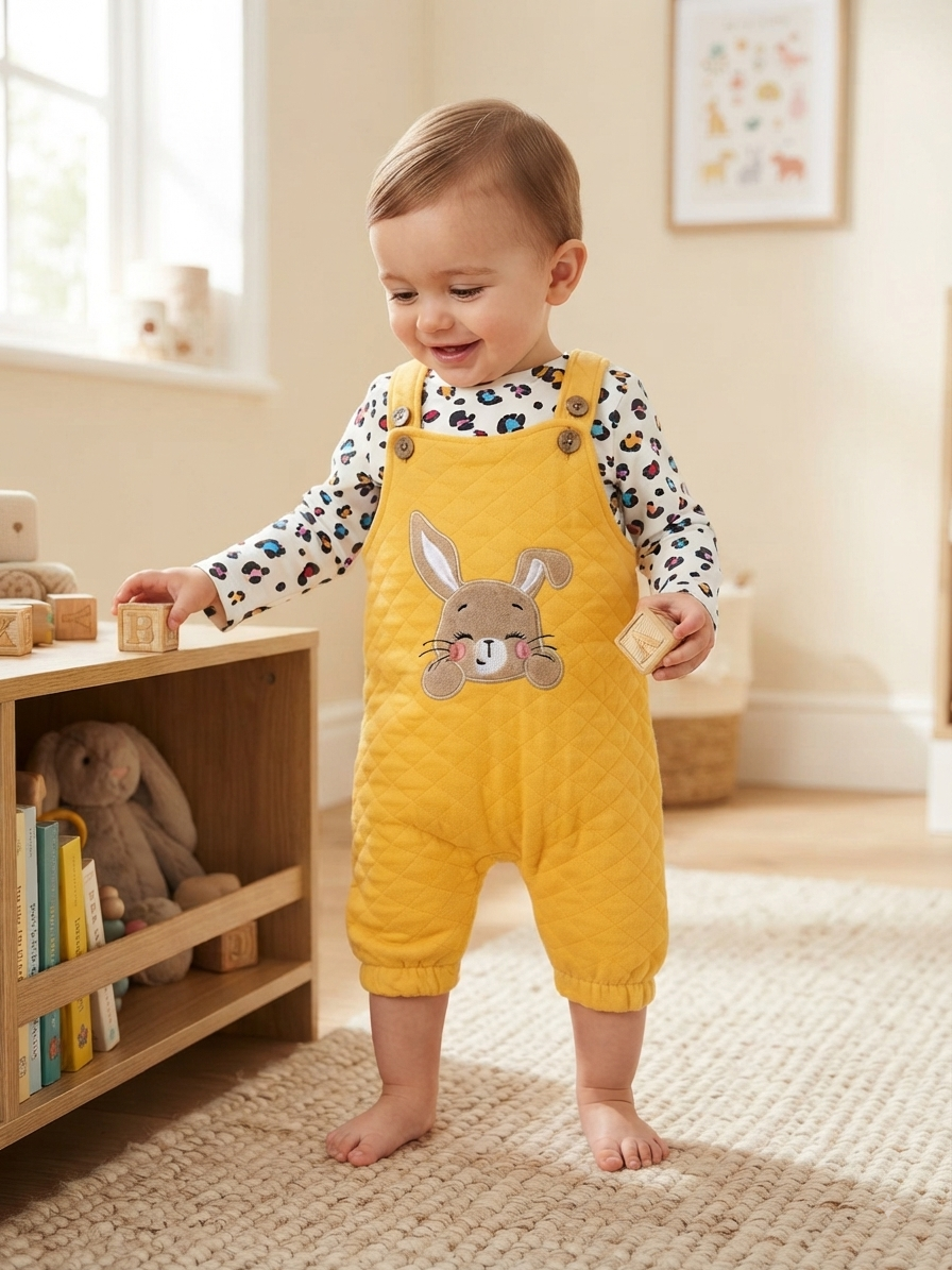 Yellow- Dungaree