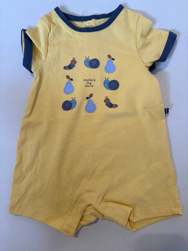 Explore the world -Baby half Jumpsuits