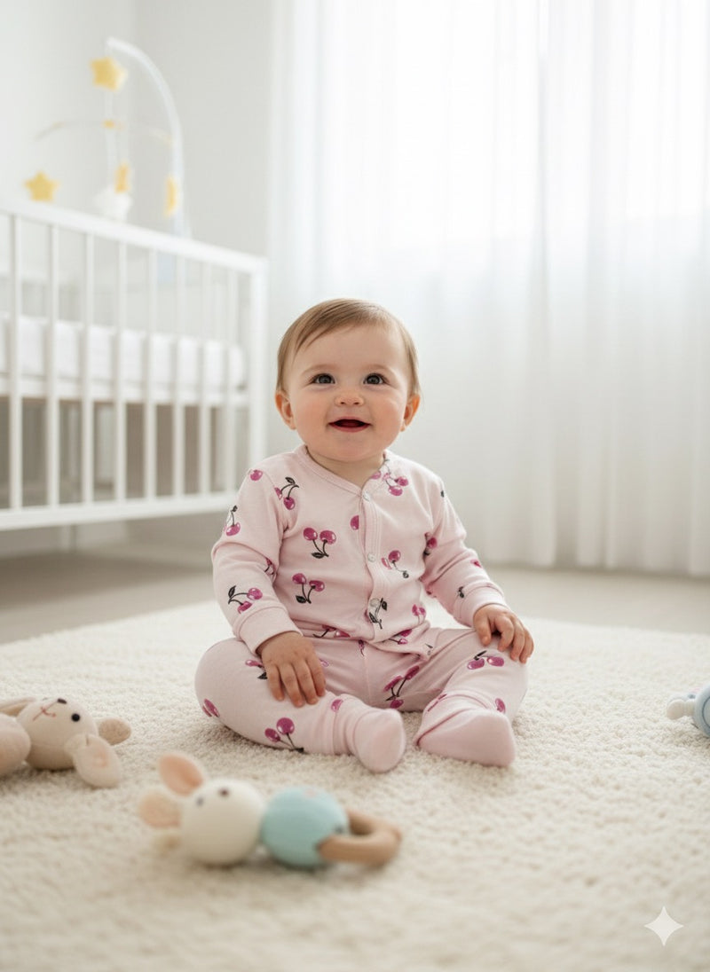 Full Sleeve Baby Jabla pink cherry