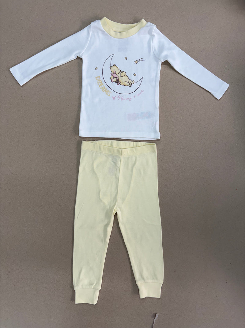White with yellow DREAMS - full sleeve set