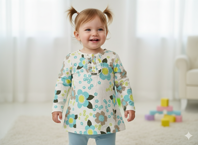 Floral - full sleeve top