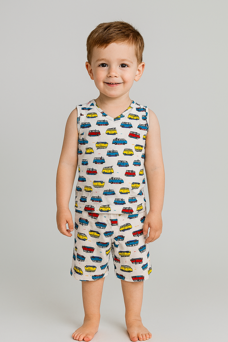 Van & Travel - Sleeveless co-ords