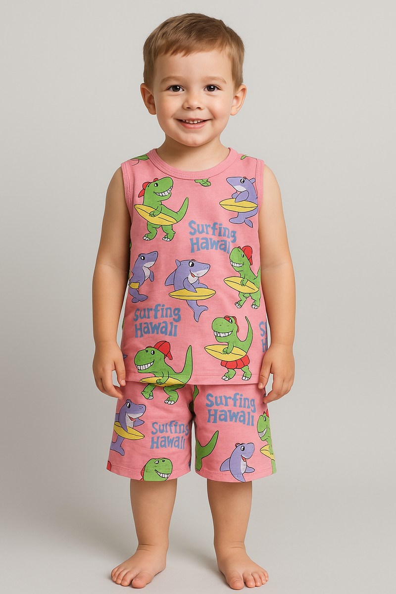 Dino & Shark - Sleeveless co-ords