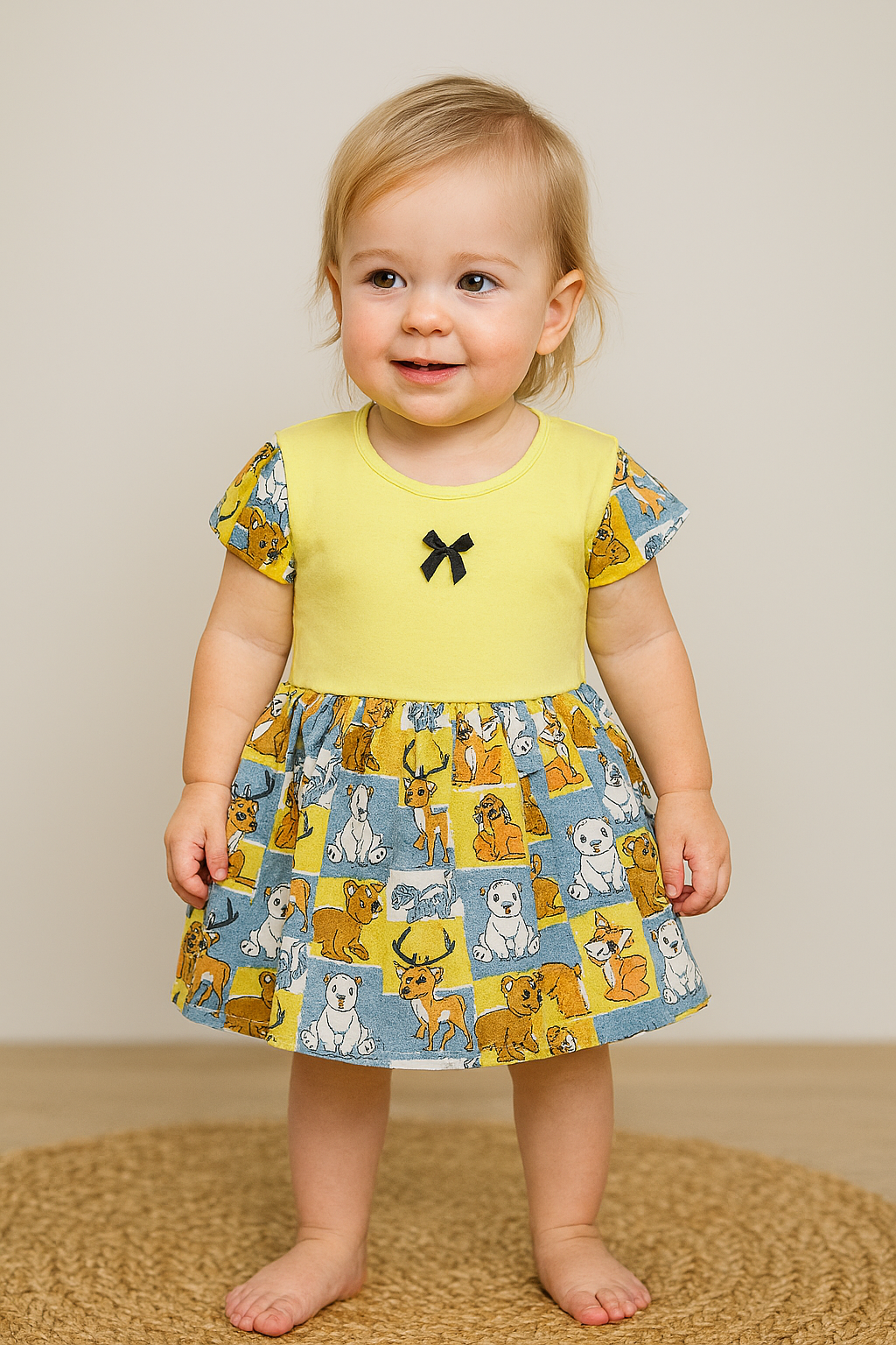 Yellow - Baby Frock