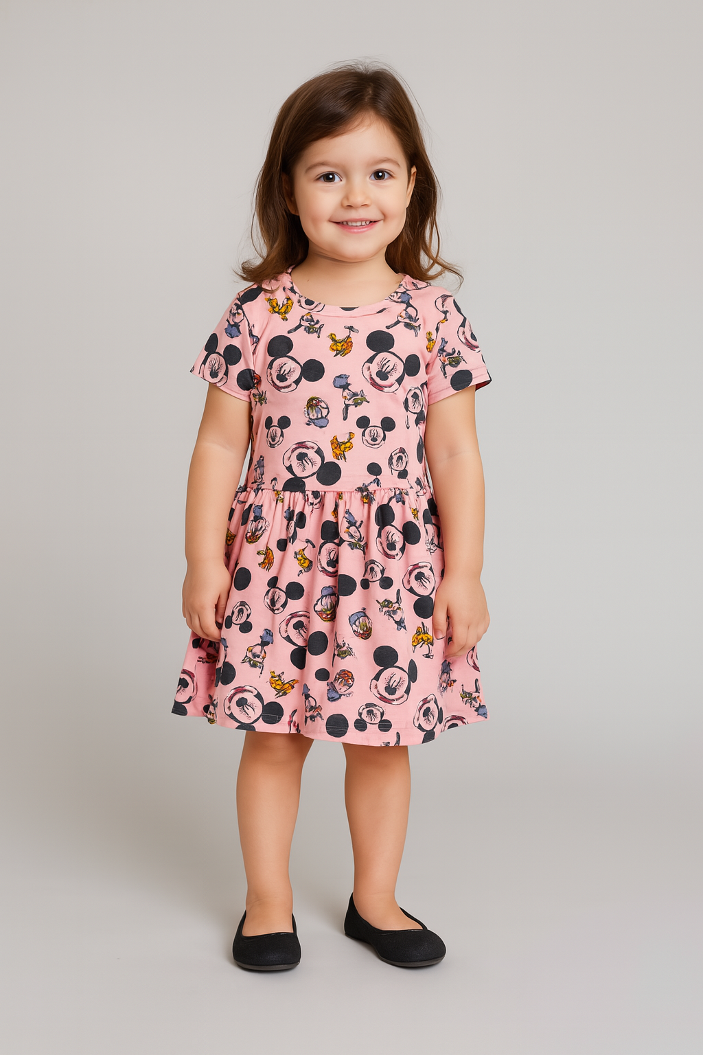 Mickey - Girls Sleeveless Frock