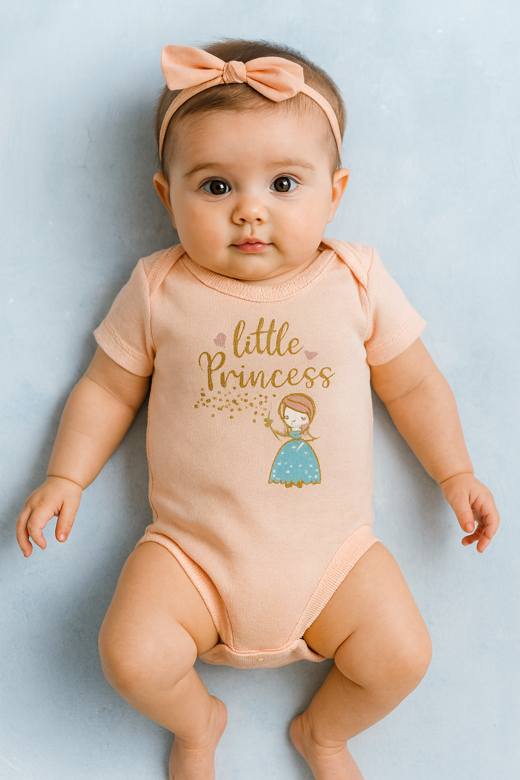Pink little princess Romper