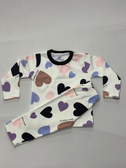 Premium loop net IN-015- LoopKnit Pajama sets