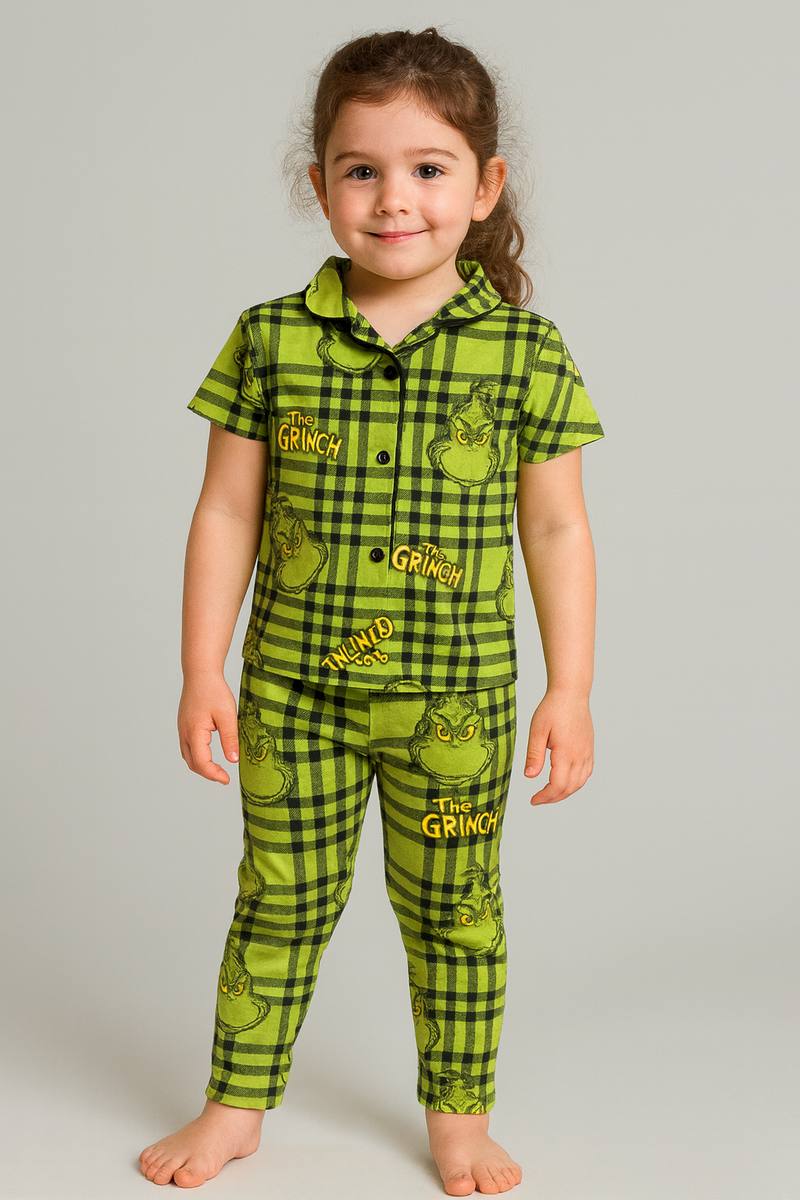 Green Collar Night Suit ,Sep:::003