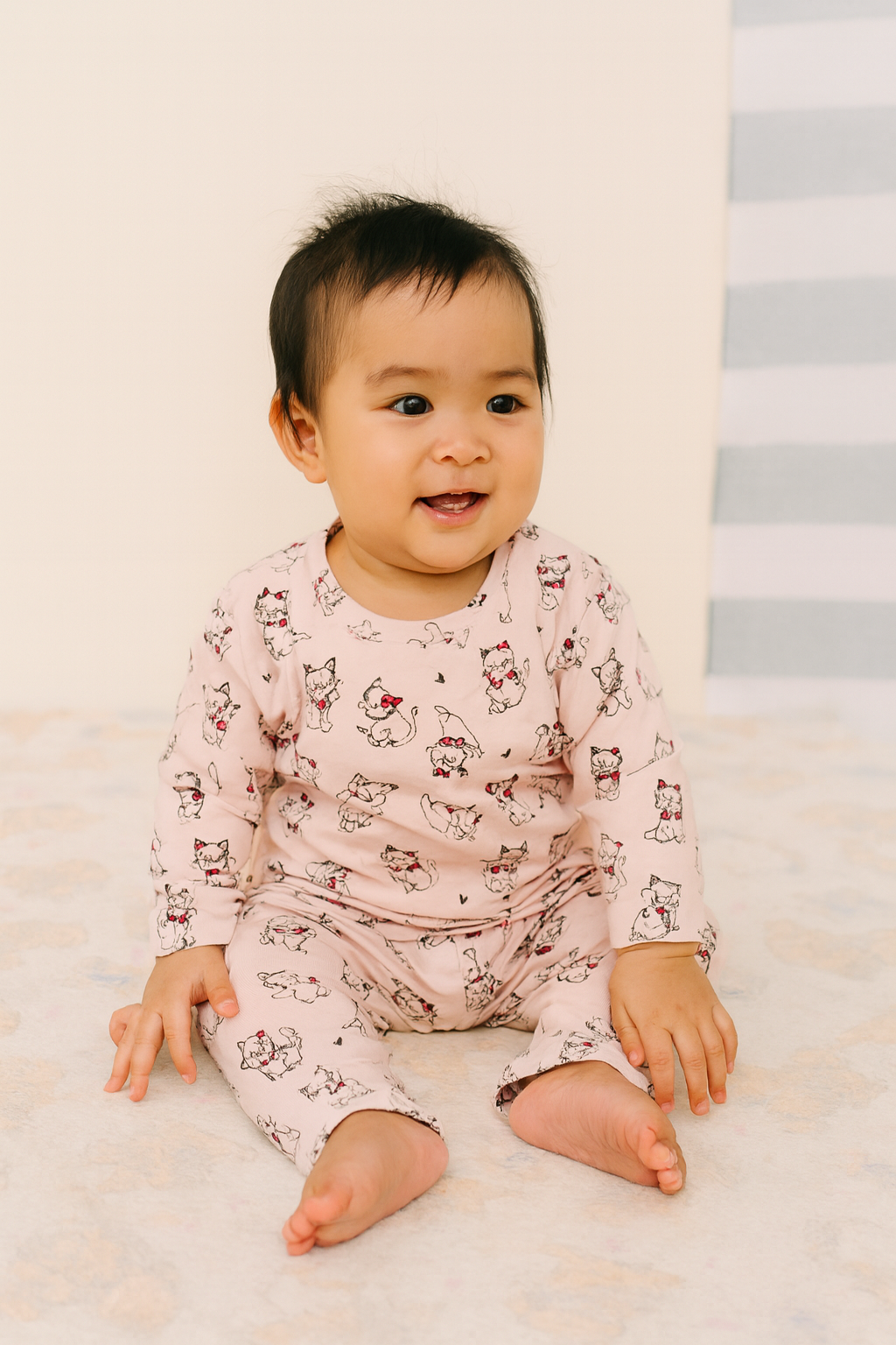 Baby Co-ord sets Full  Sleeve-4 (snap button)