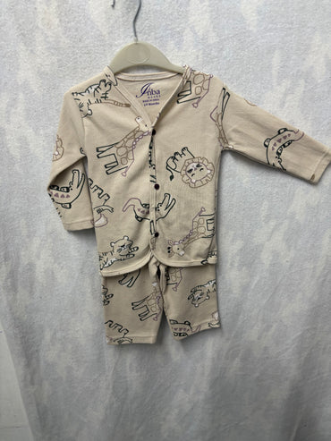 Full Sleeve Baby Jabla Grey crocodile