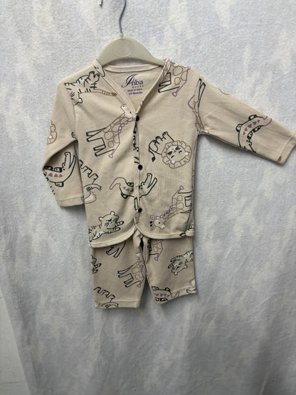 Full Sleeve Baby Jabla Grey crocodile