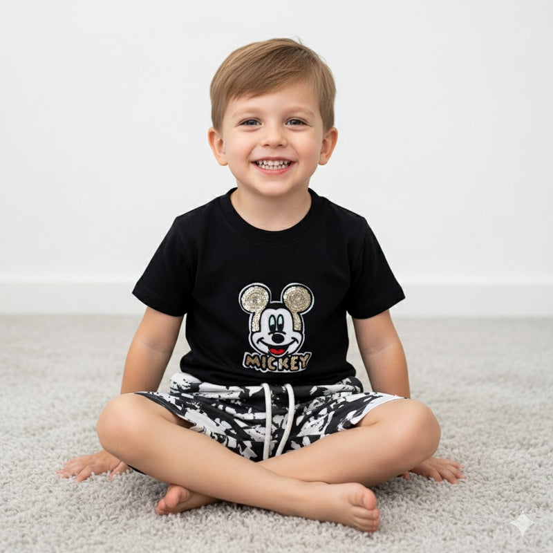 Black Mickey Boys Set
