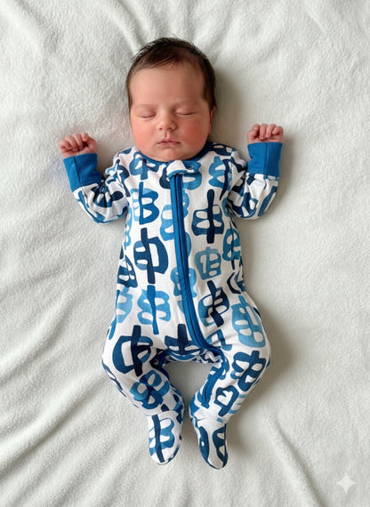 Blue & White 10/3-Jumpsuits