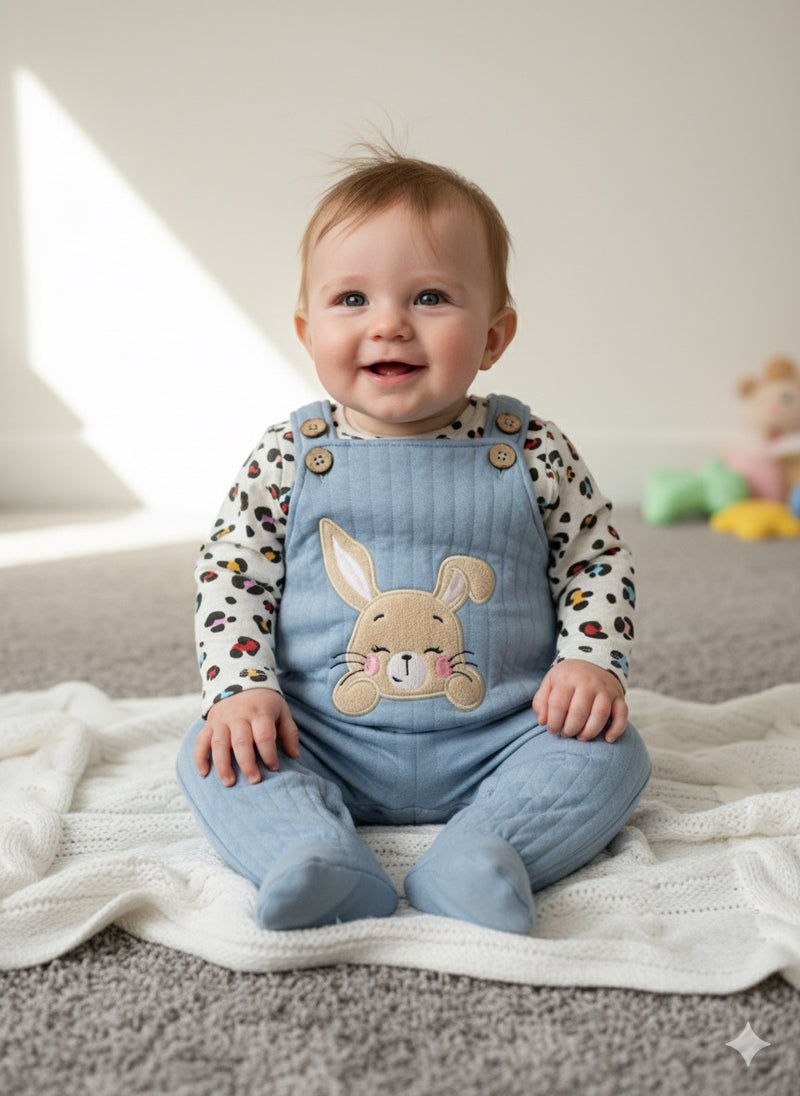 Light blue -Full Sleeve Dungaree