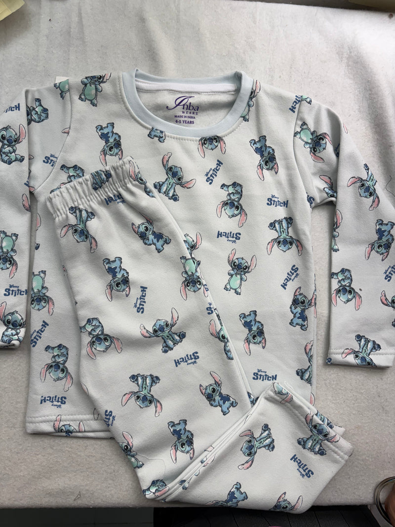 Premium loop net IN-00014- LoopKnit Pajama sets