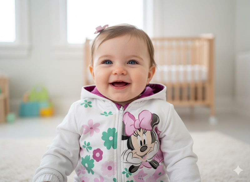 Hoodie-white Micky