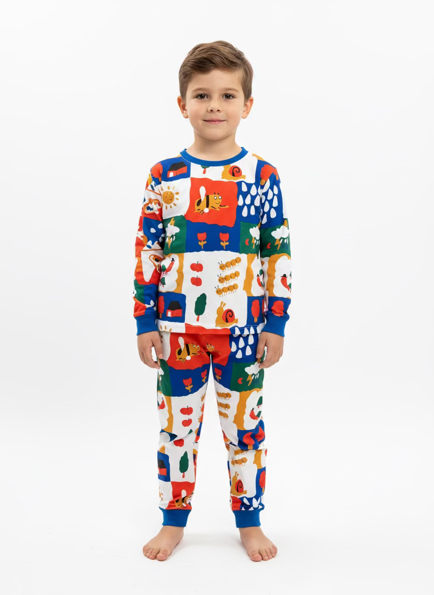 Premium loop net IN-007- LoopKnit Pajama sets