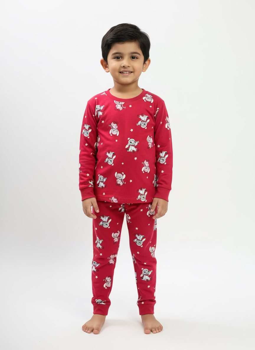 Premium loop net IN-0013- LoopKnit Pajama sets