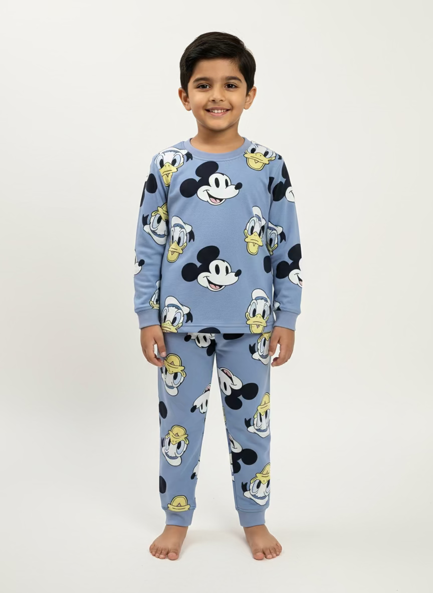 Premium loop net IN-0016- LoopKnit Pajama sets