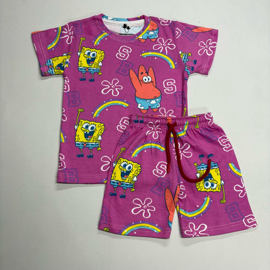 Pink characters - Kids co-ords