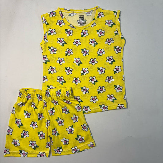 Flowers - Sleeveless co-ords