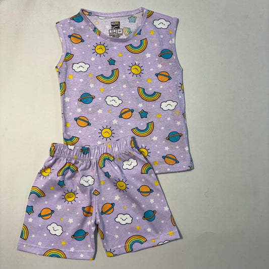 Rainbow - Sleeveless co-ords