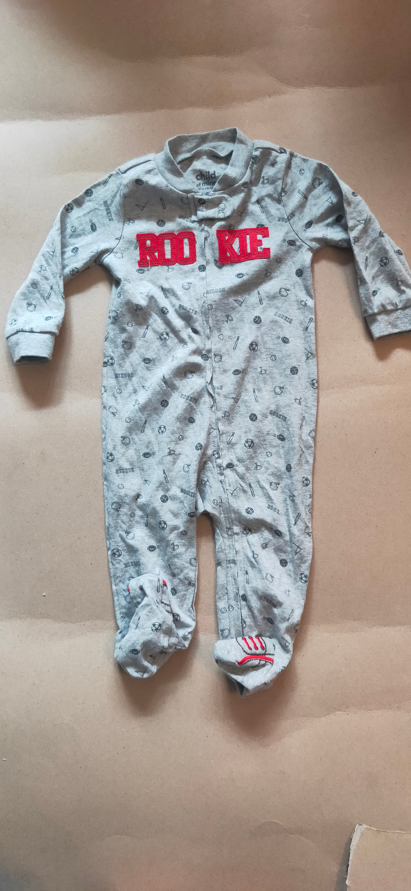 Roo kee half  grey cricket 🏏 🏏 Baby High quality jumpsuit