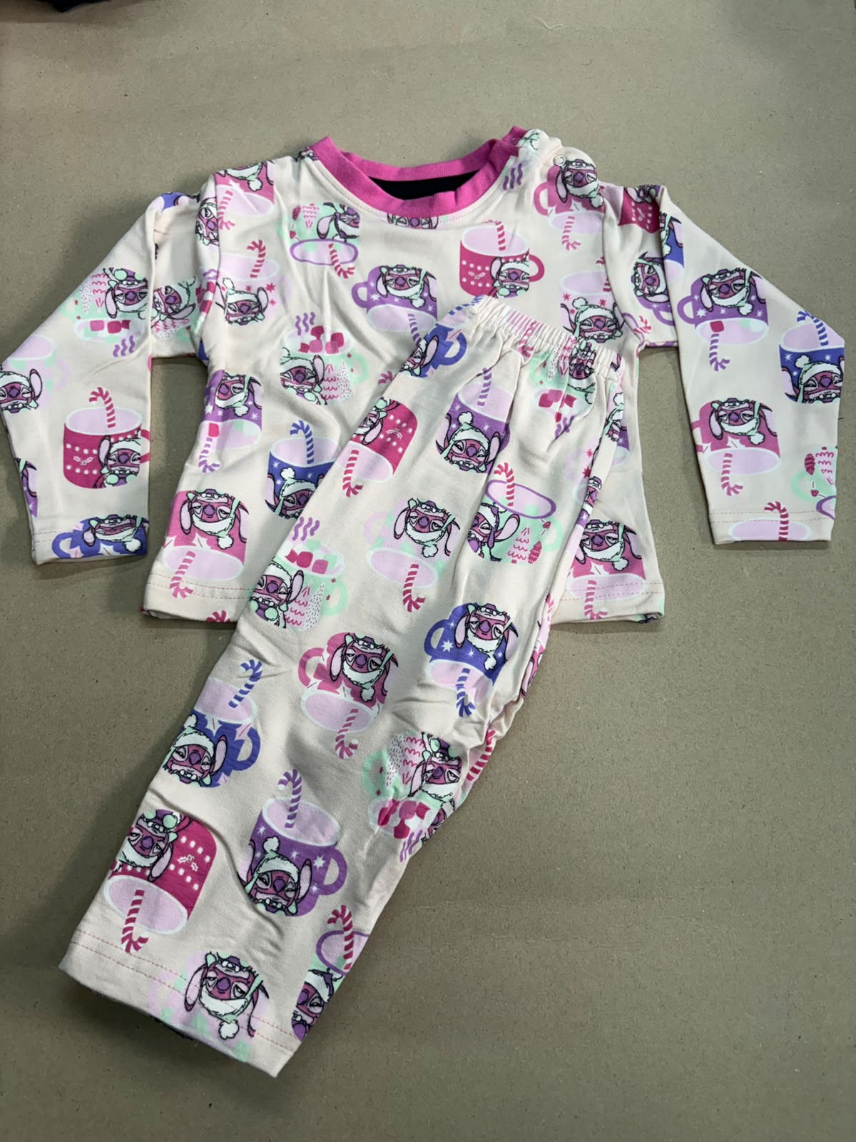 Pink cup-Premium loop net winter wears