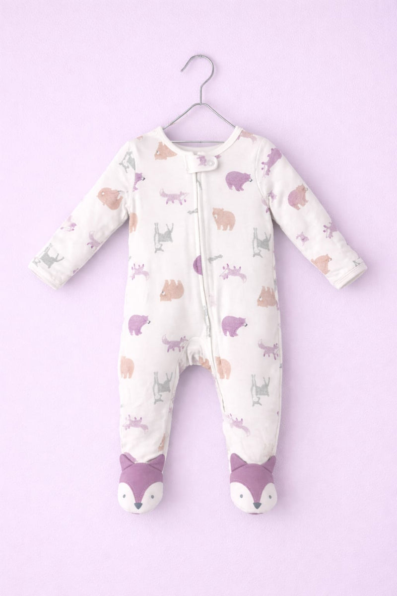 Lavender bear - Baby jumpsuits high quality