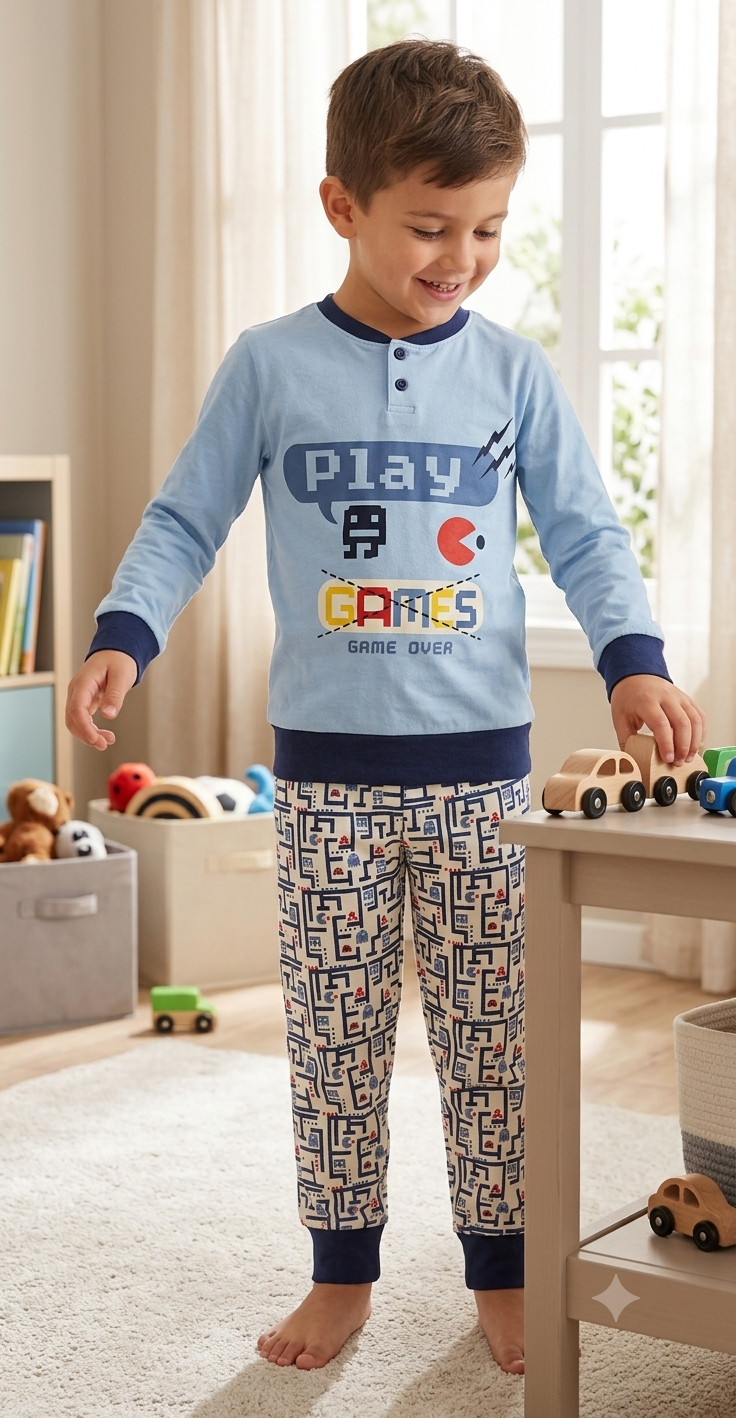 Game over🎮 -Full Sleeve Pajama Set